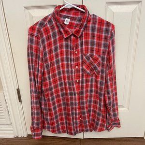 Gap Shirt, tartan print